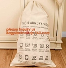 Nylon Canvas Biodegradable Baby 100% Organic Cotton Laundry Large Cotton Drawstring Laundry Pack